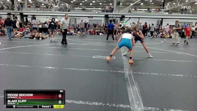 98 lbs Placement (4 Team) - Blake Klipp, Kraken vs Moose Reichow, Integrity