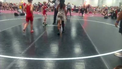 80 lbs Round 3 (4 Team) - Jeremiah Fletcher, Task Force vs Bentley Melson, Backyard Brawlers Gold