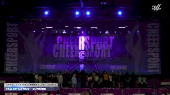 TAG Athletics - Sunnies [2026 L1.1 Tiny - PREP - D2 Day 1] 2026 CHEERSPORT National All Star Cheerleading Championship