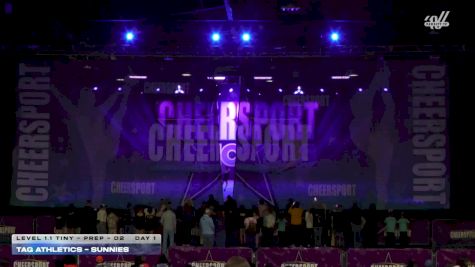 TAG Athletics - Sunnies [2026 L1.1 Tiny - PREP - D2 Day 1] 2026 CHEERSPORT National All Star Cheerleading Championship