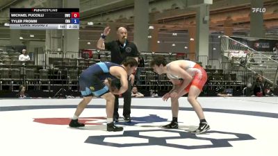 79 lbs Cons. Round 2 - Michael Fuccilli, Diplomat Wrestling Club vs Tyler Fromm, Empire Wrestling Academy