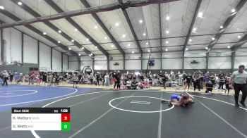 116 lbs Rr Rnd 1 - Kinleigh Mattern, Scrap Yard Garage vs Gracylenn Watts, Mat Demon WC