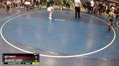 78 lbs Champ. Round 2 - Remingtin Turner, Stallions Wrestling Club vs Jett Higley, JWC