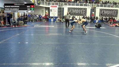 121 lbs Consy 2 - Roman Maiorana, Muncy vs Titus Colangelo, Franklin Regional