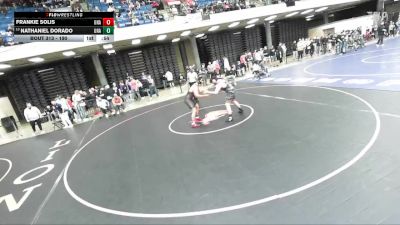 190 lbs Champ. Round 2 - Nathaniel Dorado, Unattached vs Frankie Solis, Unattached