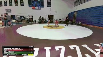 117-127 lbs 1st Place Match - Rebekah Anderson, Moorcroft Mat Masters Wrestling Club vs Zella Maez, Green River Grapplers