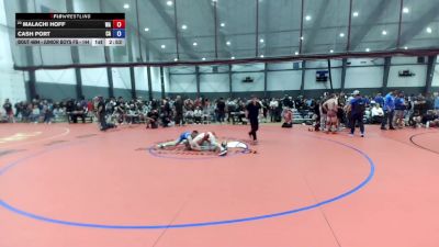 Junior Boys FS - 144 lbs Cons. Round 4 - Malachi Hoff, WA vs Cash Port, CA