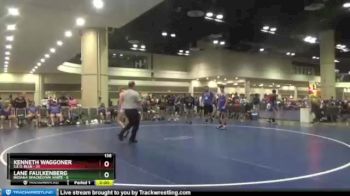 138 lbs Round 3 (10 Team) - Lane Faulkenberg, Indiana Smackdown White vs Kenneth Waggoner, S.E.O. Blue