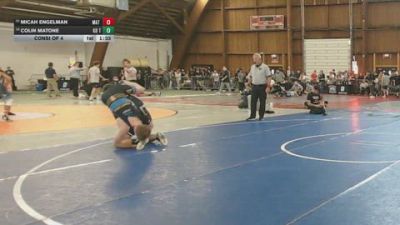 152 lbs Consi Of 4 - Micah Engelman, Mat Assassins vs Colin Matone, KD Training Center