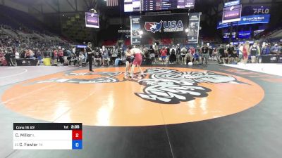 165 lbs Cons 16 #2 - Cael Miller, IL vs Cy Fowler, TN