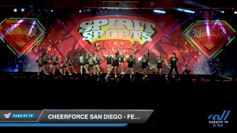 CheerForce San Diego - Ferocious [2020 L2 Junior - Small - A Day 2] 2020 Spirit Sports: Duel In The Desert