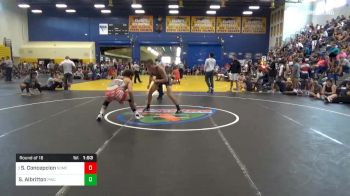 182 lbs Round Of 16 - Sean Concepcion, Somerset Academy High School Pembroke Pines, FL vs Sean Albritton, Pirates Wrestling Club