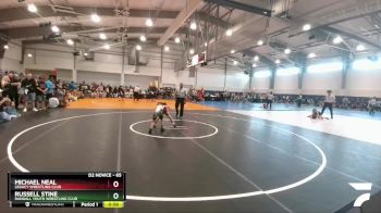 65 lbs Cons. Round 2 - Michael Neal, Legacy Wrestling Club vs Russell Stine, Randall Youth Wrestling Club