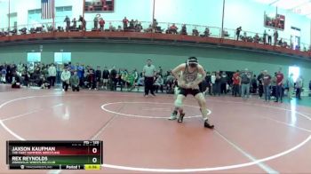 120 lbs Cons. Round 2 - Jaxson Kaufman, The Fort Hammers Wrestling vs Rex Reynolds, Zionsville Wrestling Club