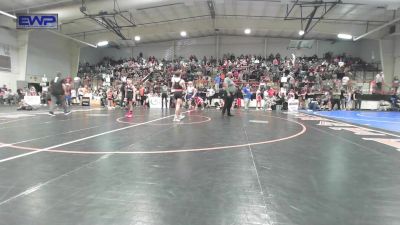 100 lbs Semifinal - Mason Delk, Honey Badgers Wrestling Club vs Hunter Caughlin, Buck Pride Wrestling