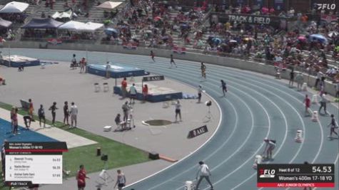2026 AAU Junior Olympic Games - Youth Girls' 400m, Semi-Finals 9 - Age 17-18