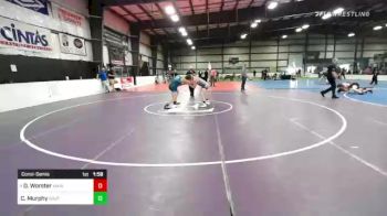 182 lbs Consolation - Dillon Worster, Maine Trappers vs Chris Murphy, Southside Wrestling Club
