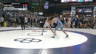 165 lbs Cons. Rd Of 32 - Colby Houle, Vermont vs Owen Campbell, Pennsylvania