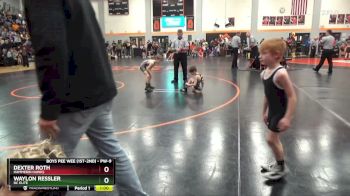 PW-9 lbs Quarterfinal - Waylon Ressler, DC Elite vs Dexter Roth, Hammerin Hawks