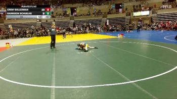65 lbs Semis (4 Team) - Crew Bullerman, Adrian vs Harrison Schuelke, Minneota
