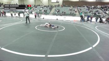 57 lbs Consi Of 4 - Adriel Rasmussen, The Rock Of Redmond vs Brody Thomas, Mattime