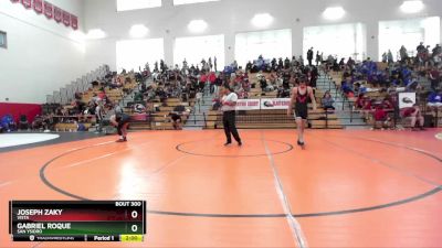 150 lbs Champ. Round 2 - Joseph Zaky, Vista vs Gabriel Roque, San Ysidro