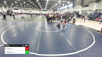 82 lbs Consi Of 8 #2 - Eddie Fong, Unattached vs Davin Mauch, Sunkids