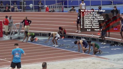 Men's 60m, Prelims 2