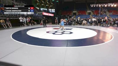 175 lbs Cons. Rd Of 32 - Espyn Sweers, WI vs Chase Amspacher, PA