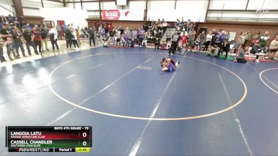 79 lbs Cons. Round 2 - Langoia Latu, Ravage Wrestling Club vs Cassell Chandler, Southern Utah Elite