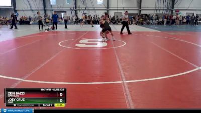 Elite 125 lbs Quarterfinal - Zein Bazzi, Wartburg vs Joey Cruz, Iowa