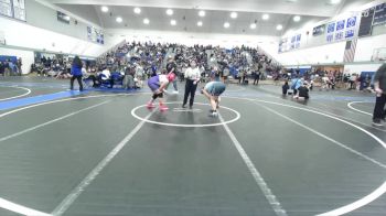 190 lbs Champ. Round 2 - Arielle Perez, Warren vs Madison Sandres, Norwalk