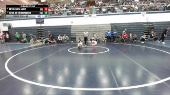 59 lbs Quarterfinal - Tryschen King, Small Town Grims vs Jose Jr Hernandez, Homedale Wrestling Club