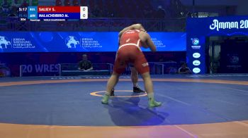 92 kg Repechage #2 - Sali Saliev, Bulgaria vs Mustafagadzhi Malachdibirov, Individual Neutral Athletes