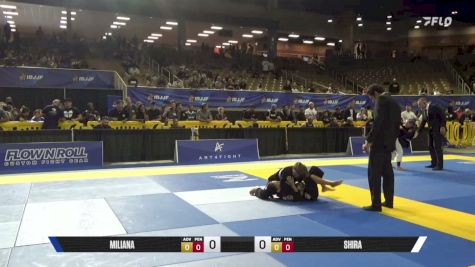Shira Rose Lerner vs Miliana Victoria Hernandez 2026 Pan Kids Jiu-Jitsu IBJJF Championship