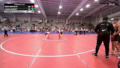 152 lbs Rr Rnd 2 - Bane Metcalfe, Indiana Outlaws Gray vs Logan Sheriff, Evil Empire