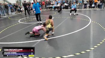 85 lbs Champ. Round 1 - Titan Pritchett-sage, Pioneer Grappling Academy vs Anakin Harris, Alaska Battle Cats Wrestling Club