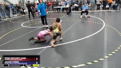 85 lbs Champ. Round 1 - Titan Pritchett-sage, Pioneer Grappling Academy vs Anakin Harris, Alaska Battle Cats Wrestling Club