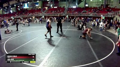 150 lbs 3rd Place Match - Ava Ishii, Adams Central Youth Wrestling vs Kolbi Coble, CWO