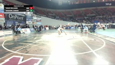 5A Boys 126 lbs Cons. Round 3 - Muzamil Zaman, Corvallis Boys vs Dean Williams, Canby Boys