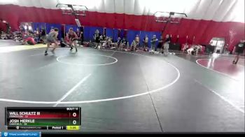 182 lbs Placement Matches (8 Team) - Will Schultz III, Princeton vs Josh Merkle, Canton A