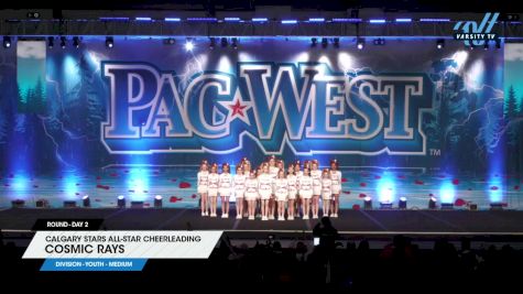 Calgary Stars All-Star Cheerleading - Cosmic Rays [2024 L1 Youth - Medium Day 2] 2024 PacWest Grand Nationals