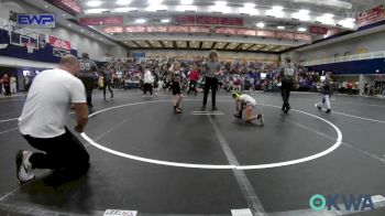 67 lbs 3rd Place - Kinsley Ontiveros, Texas Elite vs Whitlee Combs, Cowboy Wrestling Club