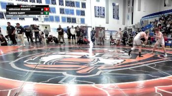 190 lbs 1st Place Match - Caiden Sarff, El Capitan vs Abraham Kramer, Williams Field