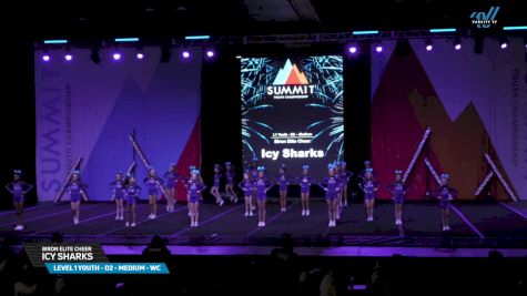 Biron Elite Cheer - Icy Sharks [2025 L1 Youth - D2 - Medium - WC Day 2] 2025 The Youth Summit