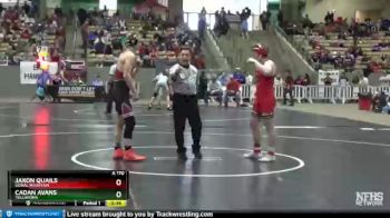 A 170 lbs Cons. Round 1 - Cadan Avans, Tullahoma vs Jaxon Quails, Signal Mountain
