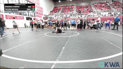 98-106 lbs Rr Rnd 4 - Brennan Guerra, Newcastle Youth Wrestling vs Tucker Bryson, Division Bell Wrestling