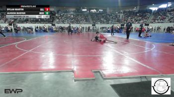160 lbs Round Of 64 - Dylan Martin, Collinsville Junior High vs Jaxson Buster, Moore JH