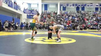 132 lbs Champ. Round 1 - Logan Rhodes, Yale vs AJ Gleckler, Evergreen