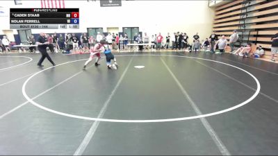 150 lbs Champ. Round 1 - Caden Staab, MN vs Nolan Ferrell, WI